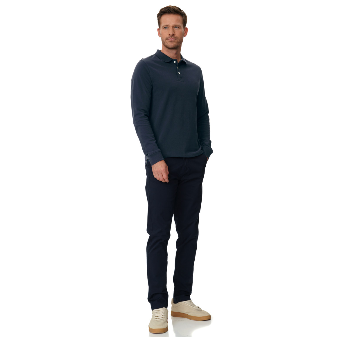 Herren Poloshirt mit Baumwolle