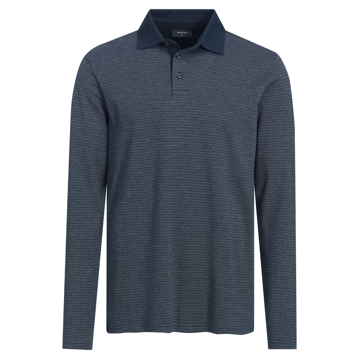 Herren Poloshirt mit leichten Streifen
