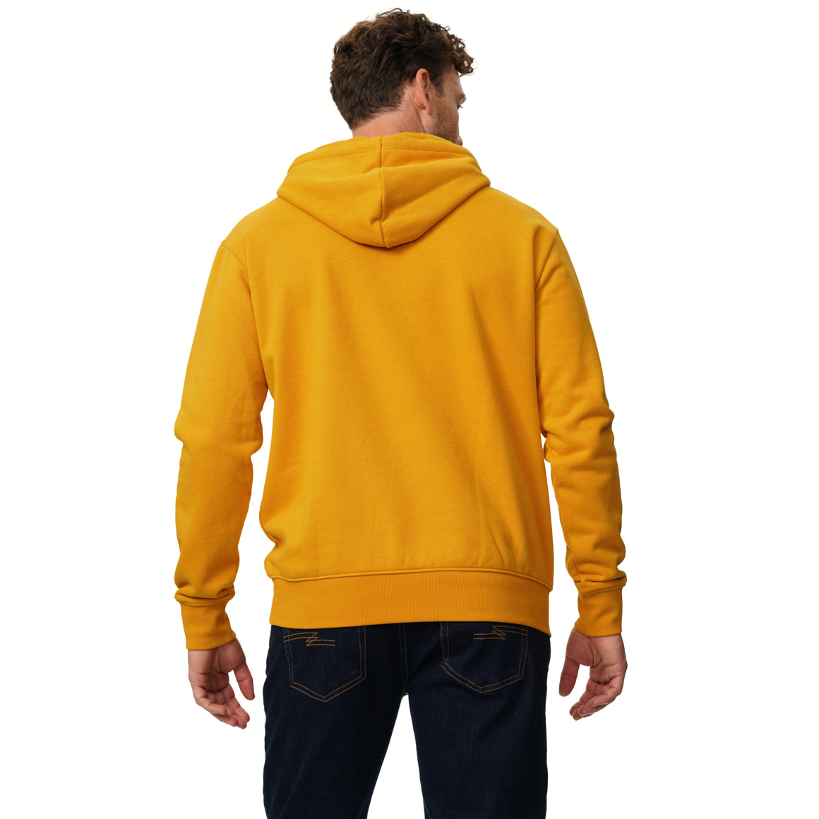 Herren Hoodie mit geprägtem Schriftzug