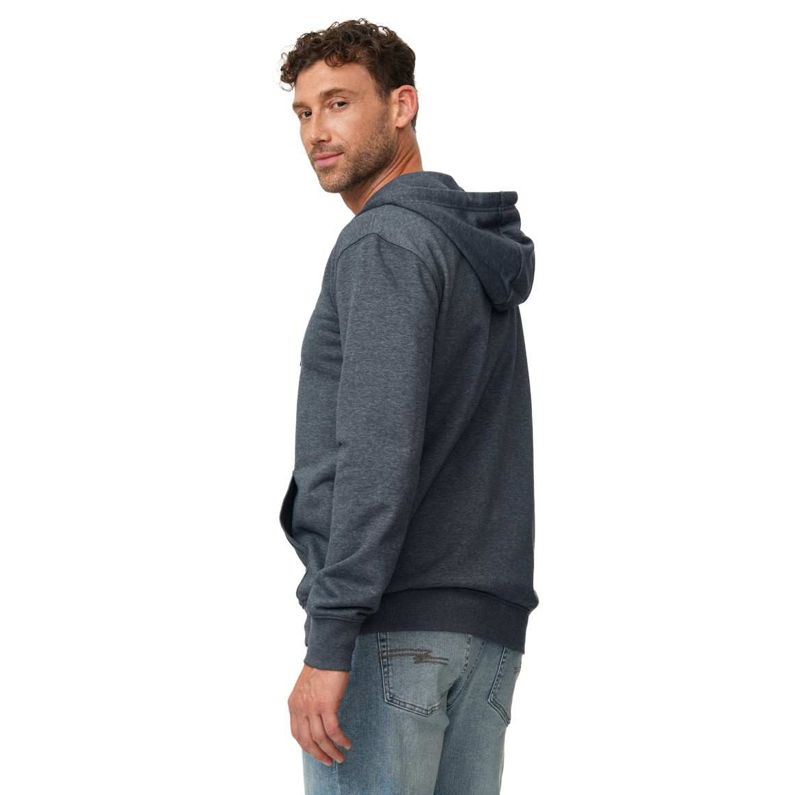 Herren Sweatjacke mit Kapuze