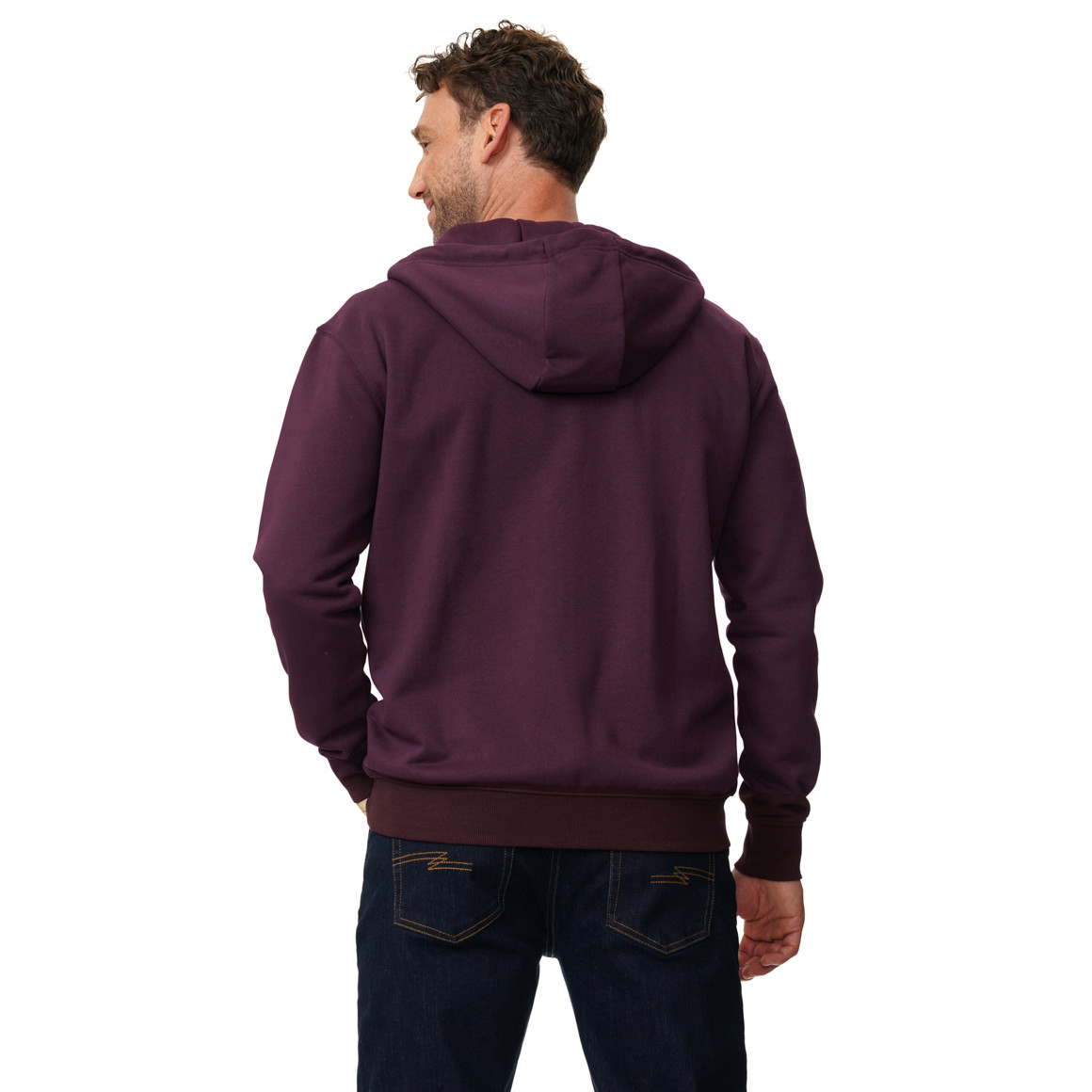Herren Sweatjacke mit Kapuze