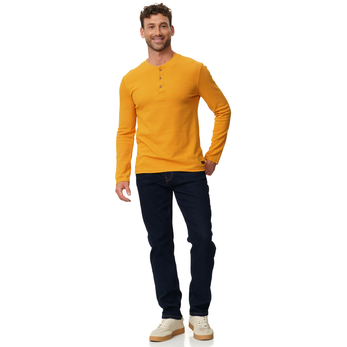Herren Henley-Shirt