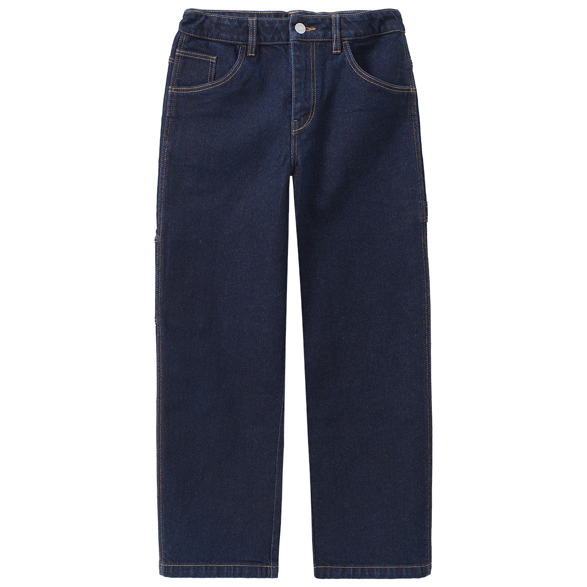 Jungen Straight-Jeans aus Raw-Denim