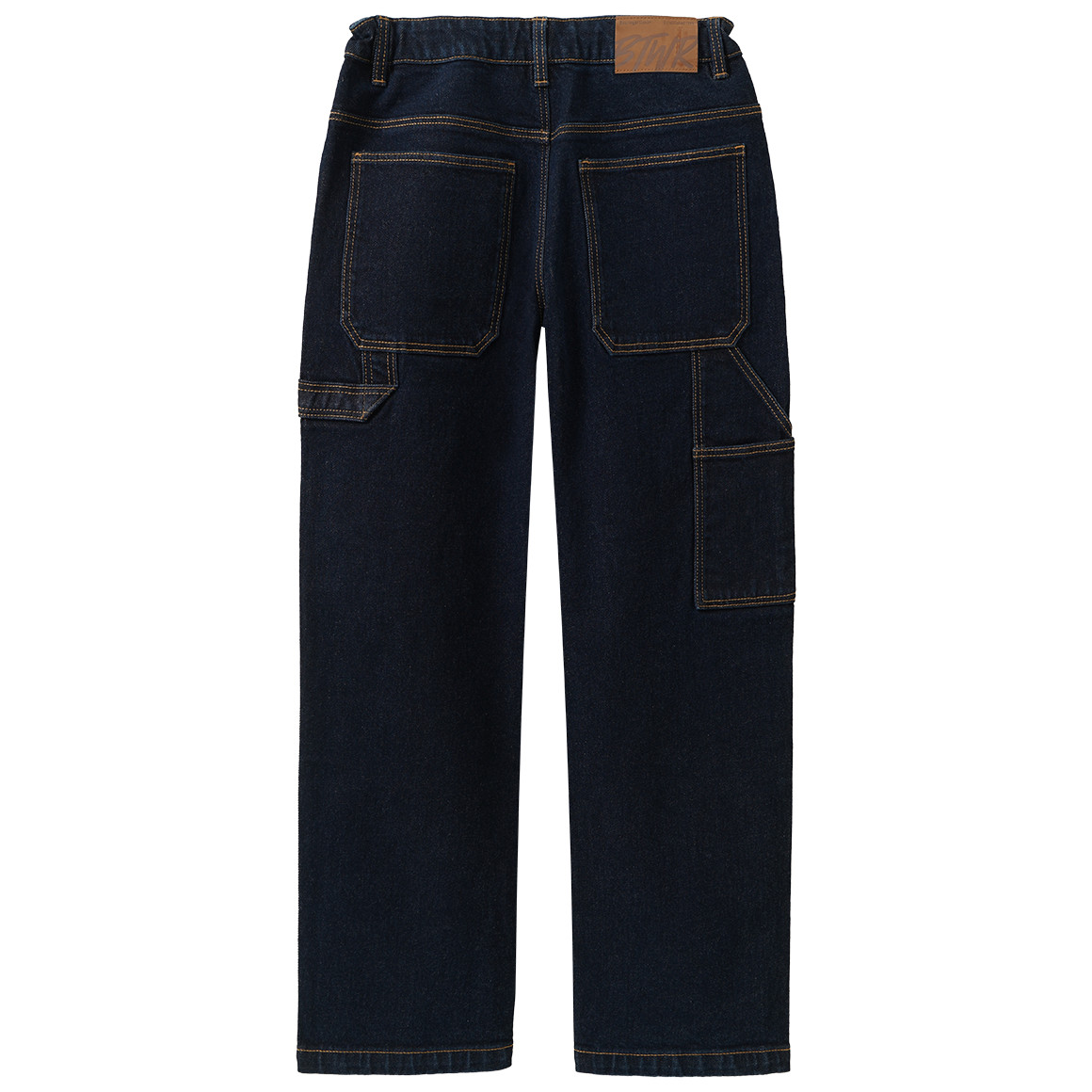 Jungen Straight-Jeans aus Raw-Denim