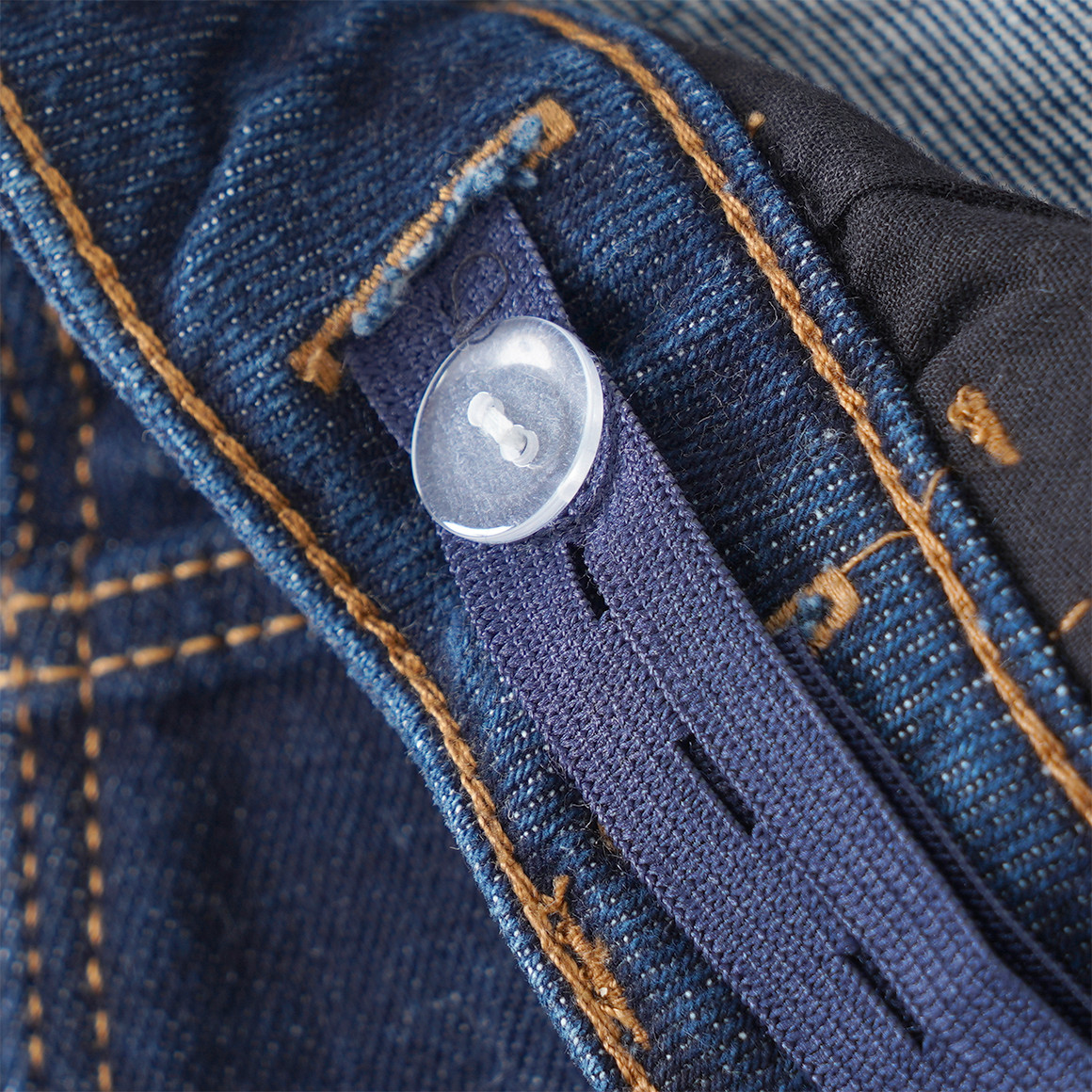 Jungen Straight-Jeans aus Raw-Denim