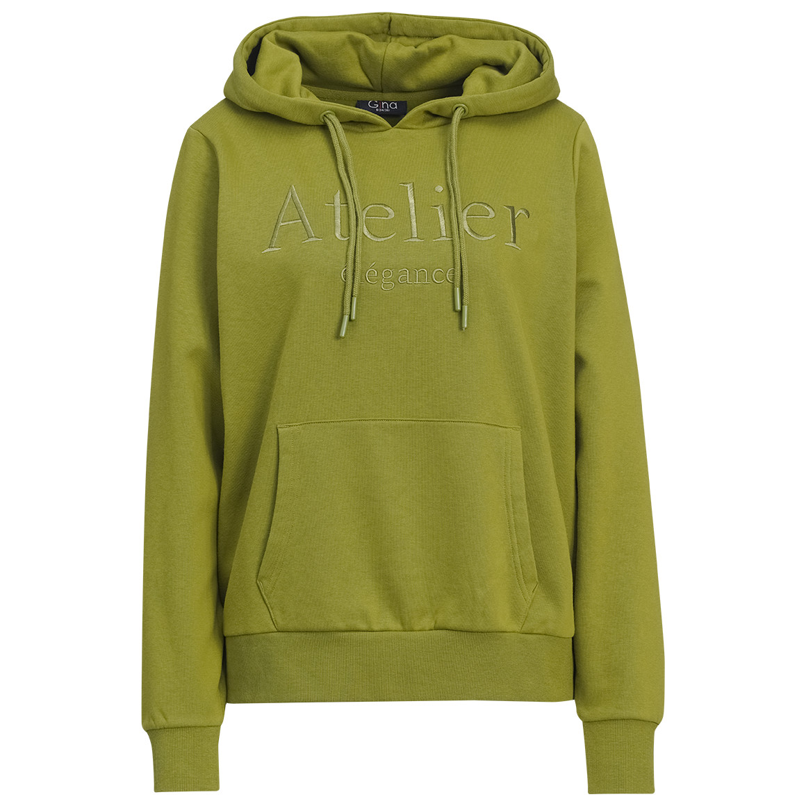 Damen Hoodie mit Applikation