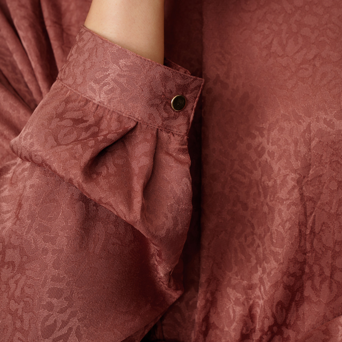 Damen Bluse in Knitter-Optik