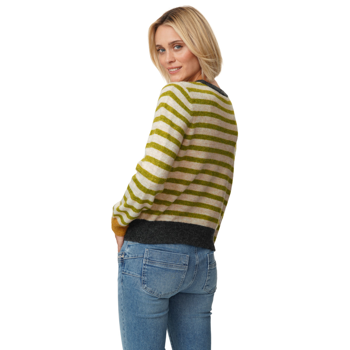 Damen Strickpullover mit Wolle