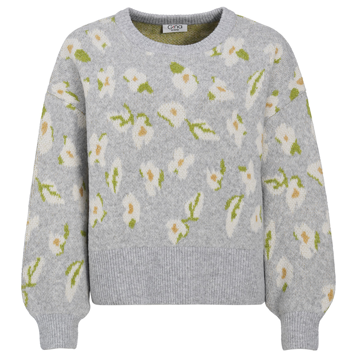 Damen Strickpullover mit Allover-Muster