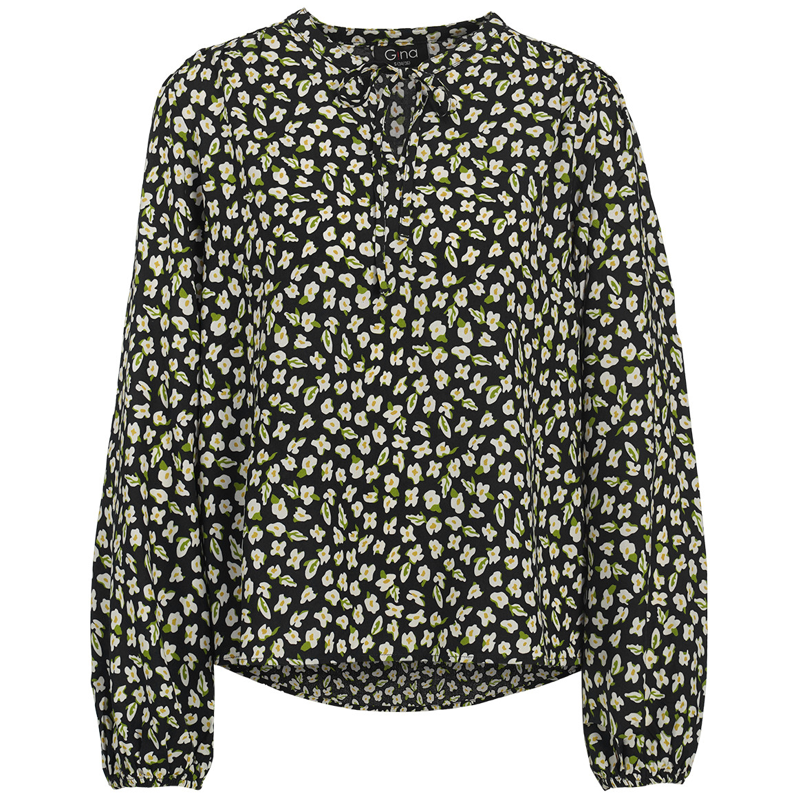 Damen Schlupfbluse mit Allover-Print