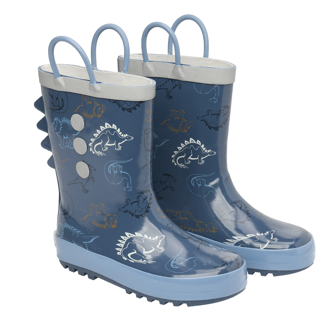 Jungen Gummistiefel mit Dino-Motiven