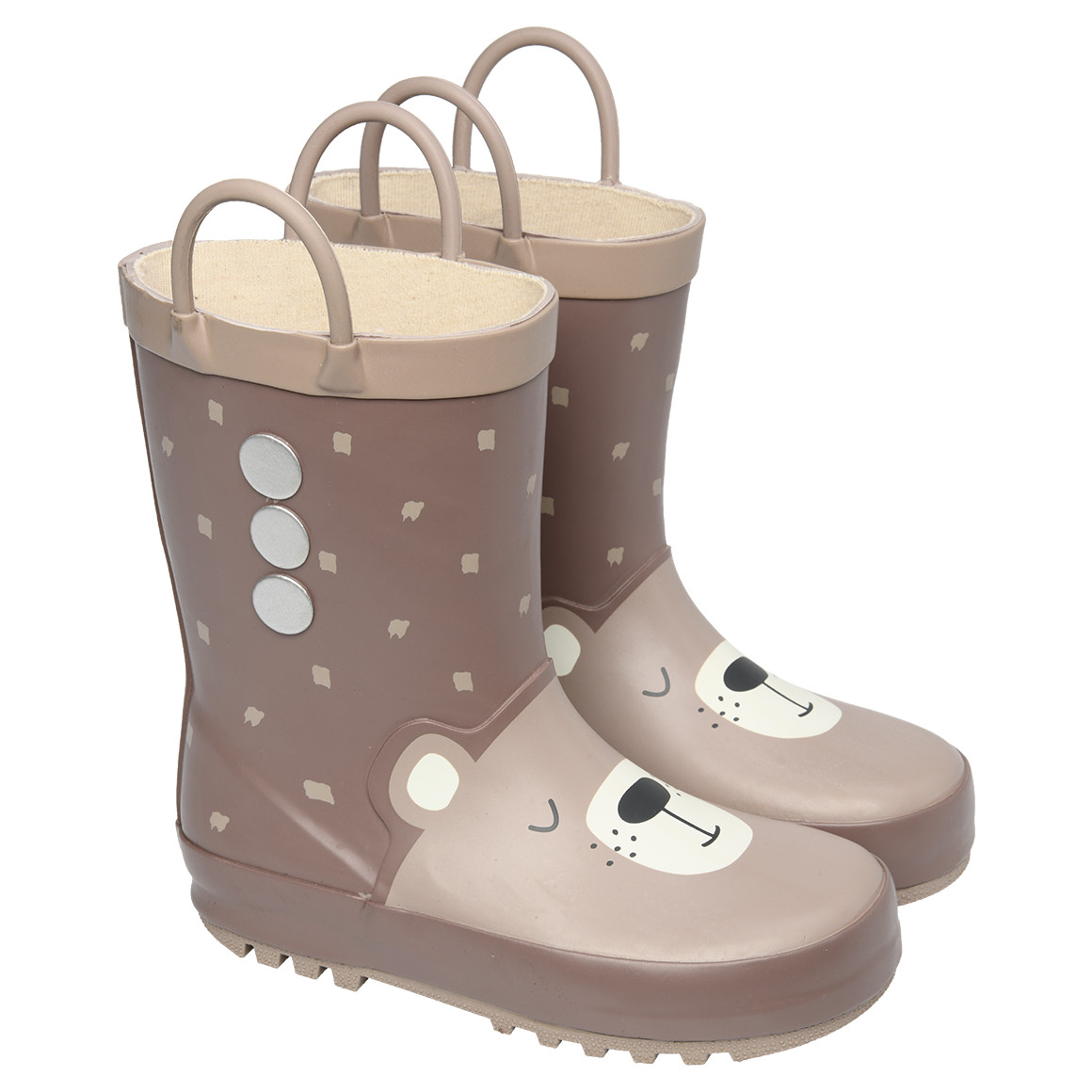 Jungen Gummistiefel mit Bär-Motiv
