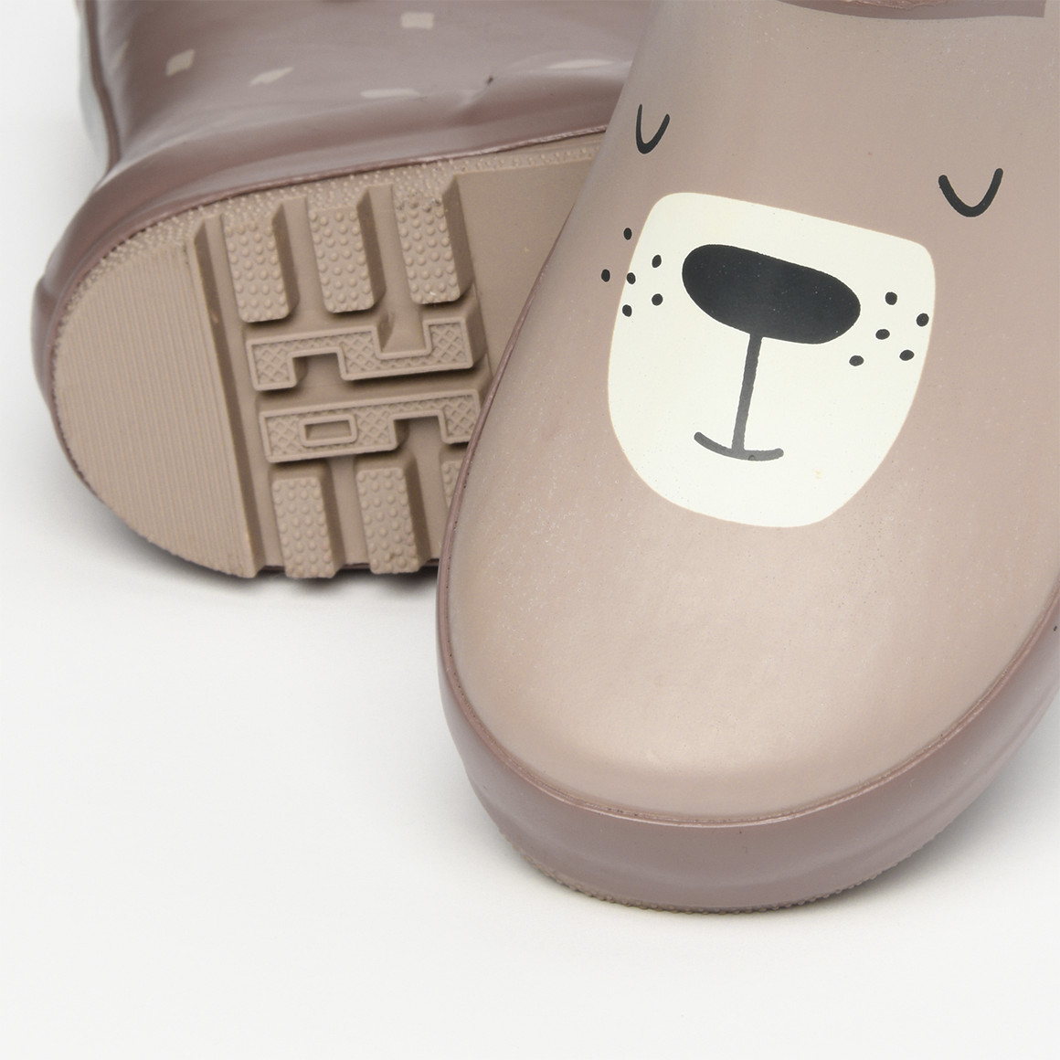 Jungen Gummistiefel mit Bär-Motiv