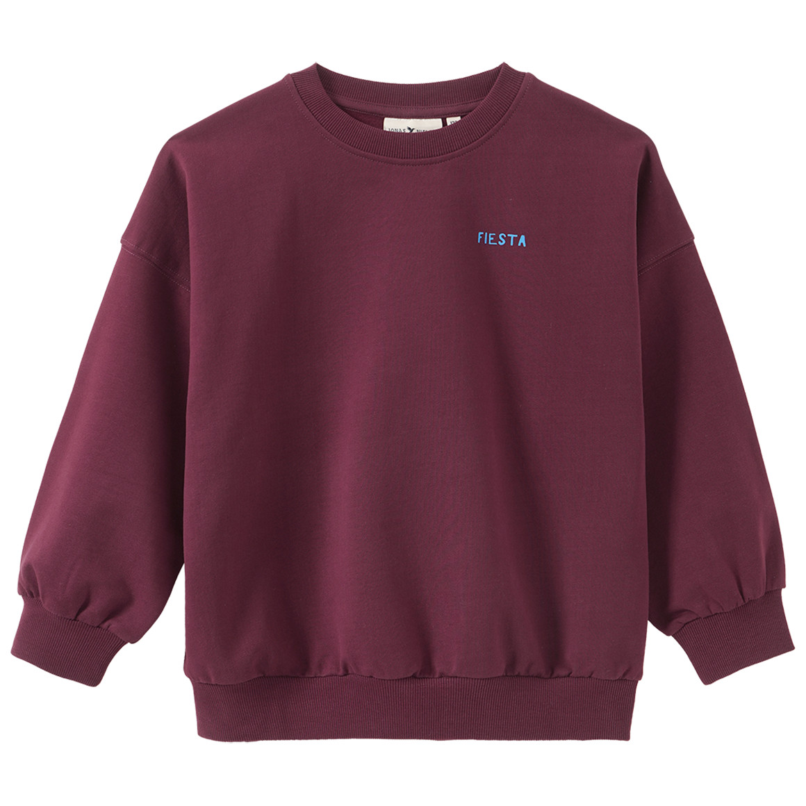Jongenssweatshirt met opdruk op de rug
