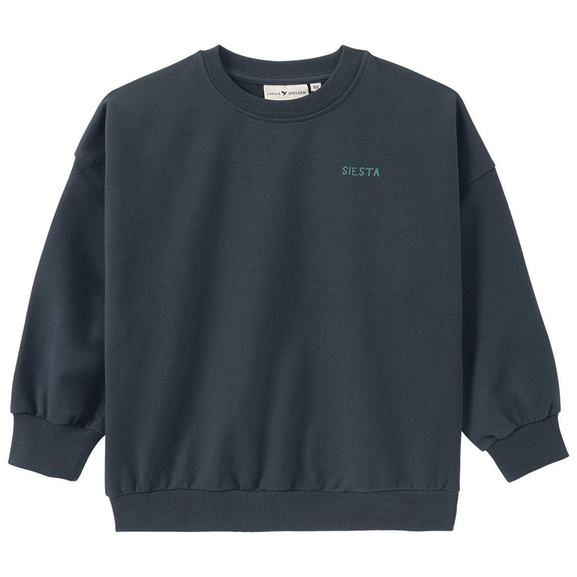 Jongenssweatshirt met opdruk op de rug