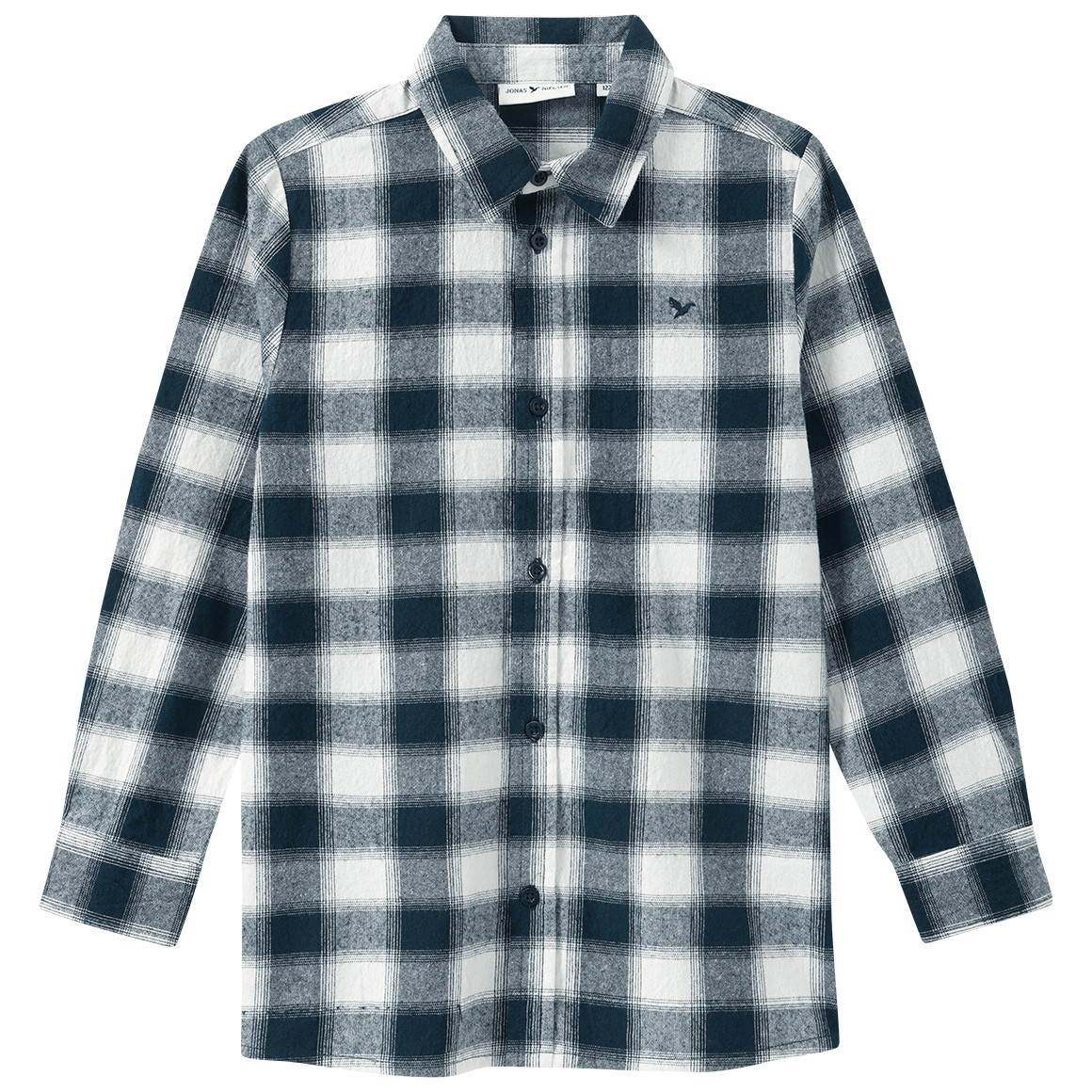 Jungen Flanell-Hemd in Karo-Muster