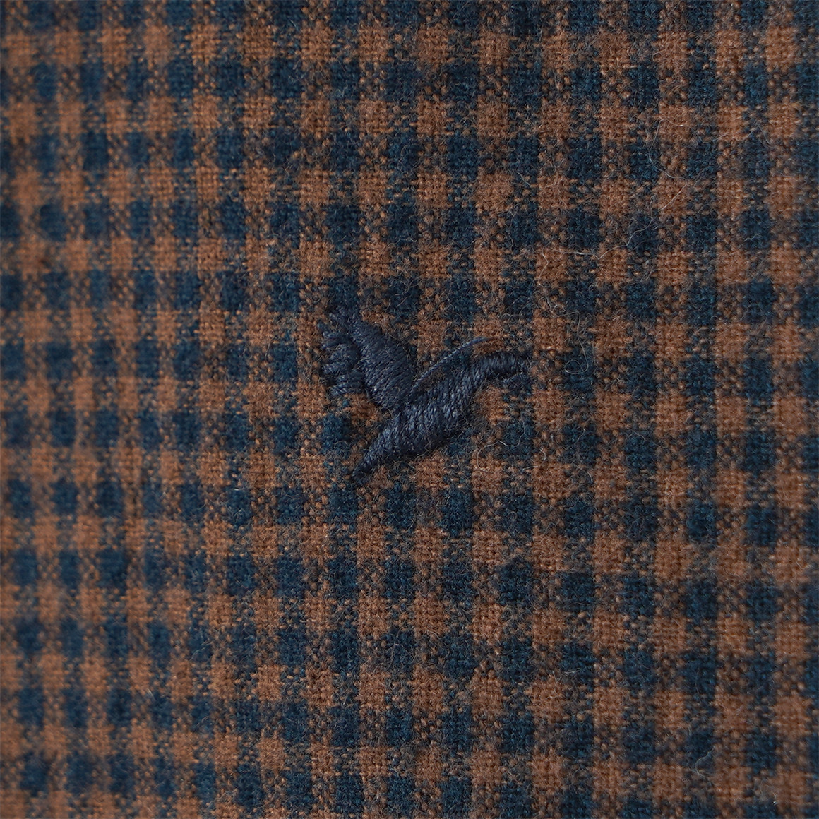 Jungen Flanell-Hemd in Feinkaro-Muster