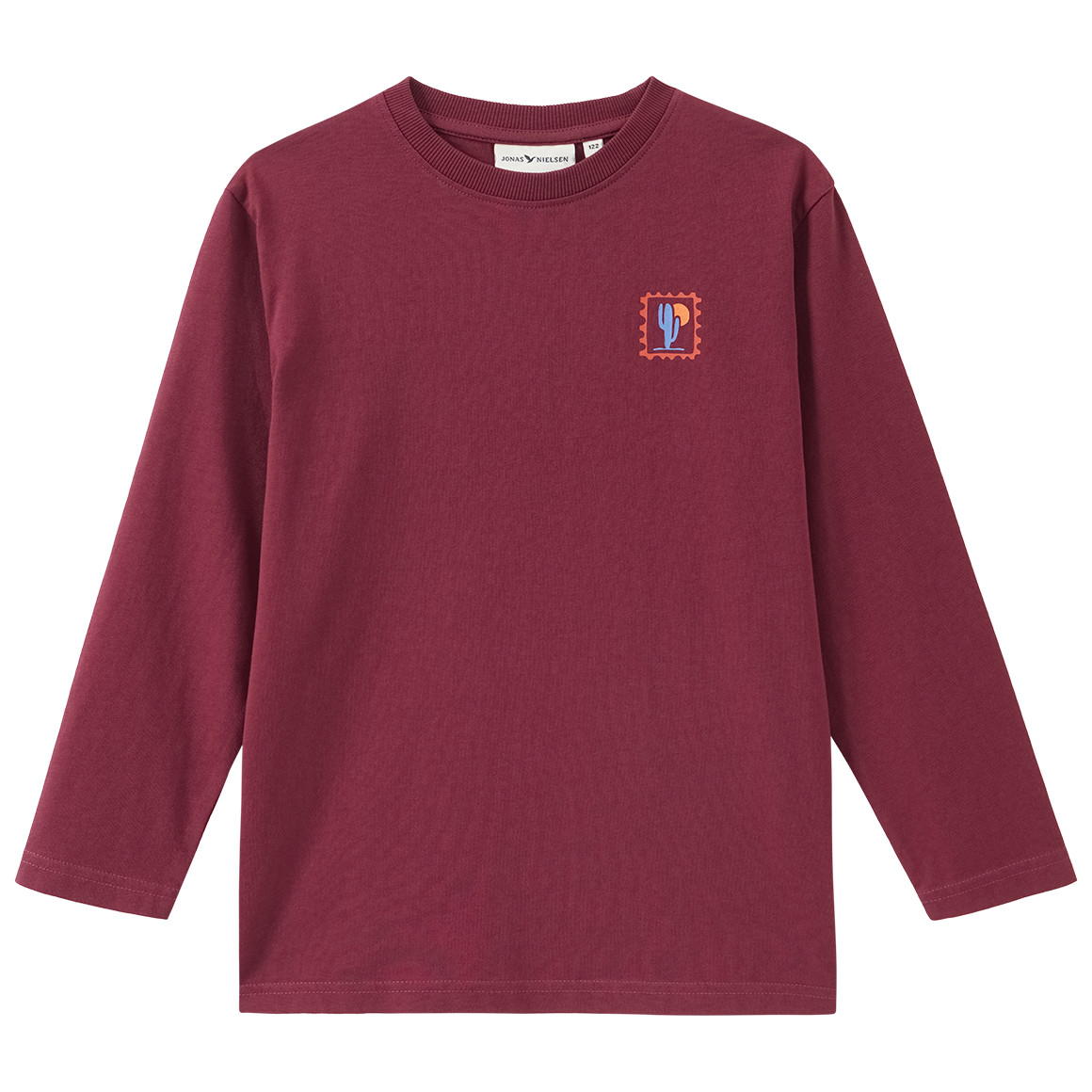 Jungen Langarmshirt mit kleinem Print