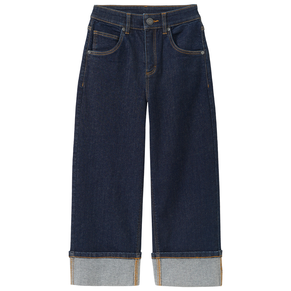 Jungen Jeans mit Umschlag