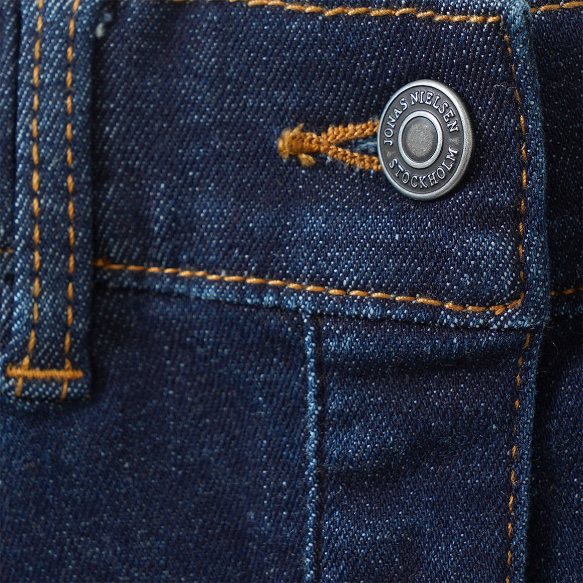 Jeansrok voor meisjes met bloemenborduursel
