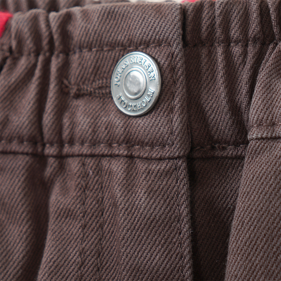 Meisjesjeans met all-over-borduursel