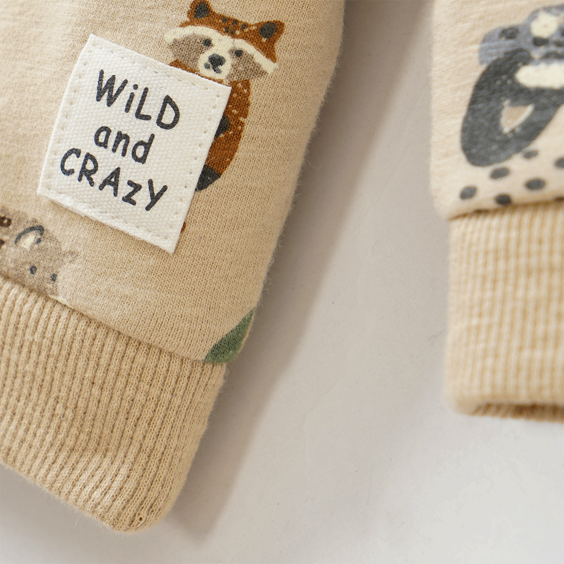 Baby Sweatshirt mit Allover-Print