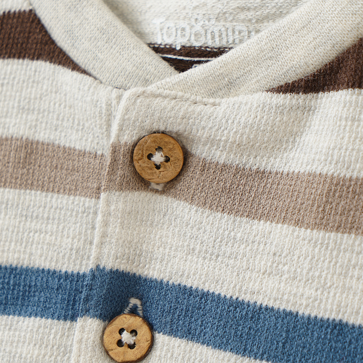 Baby Langarmshirt aus strukturiertem Material