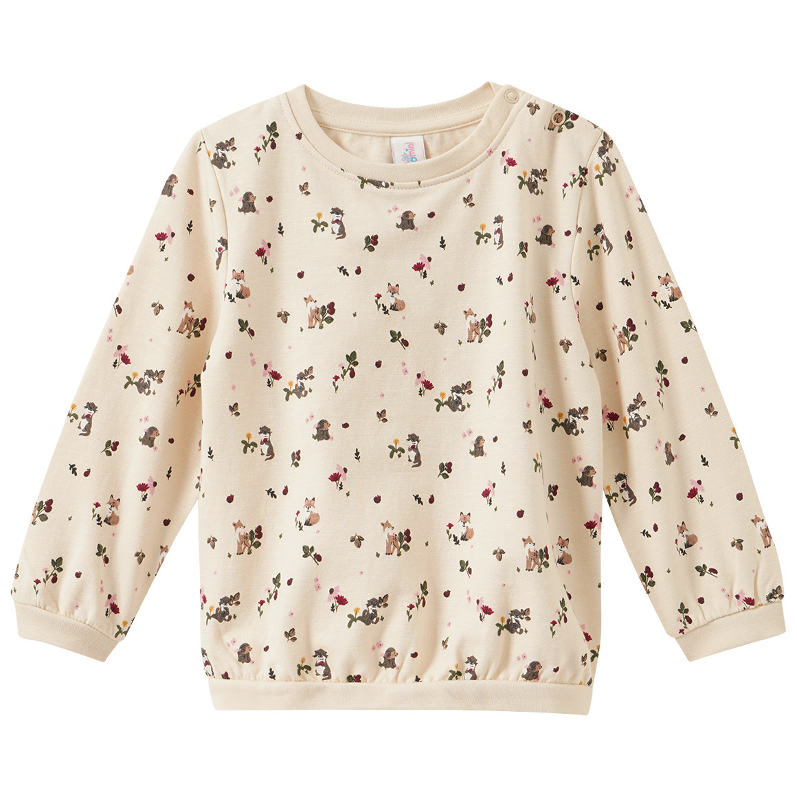 Baby Sweatshirt mit Allover-Print