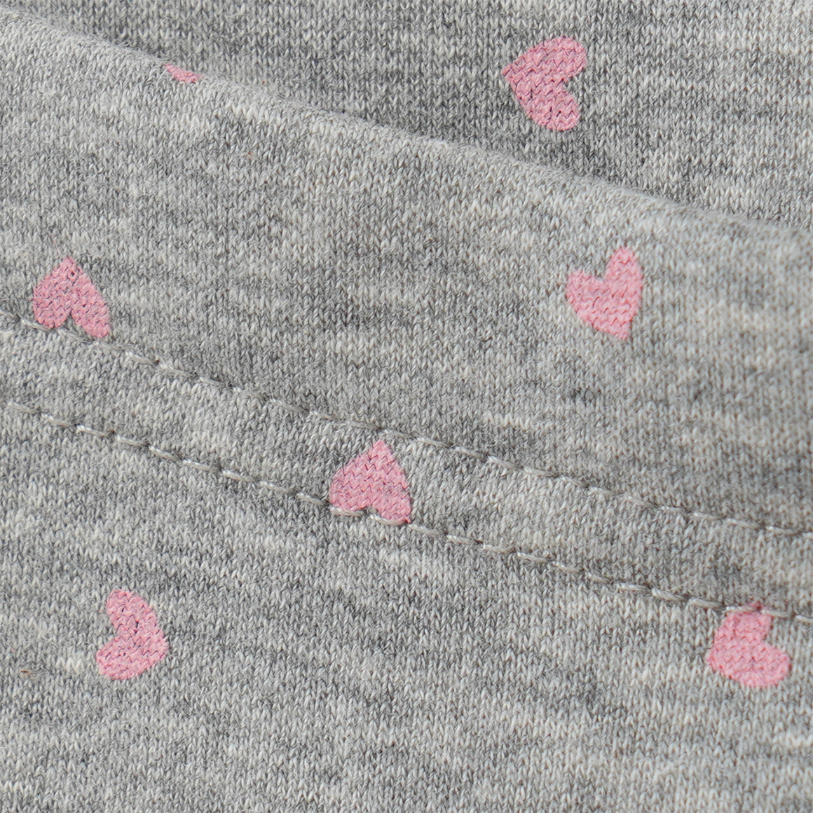 Baby Sweatleggings mit Herzchen-Allover