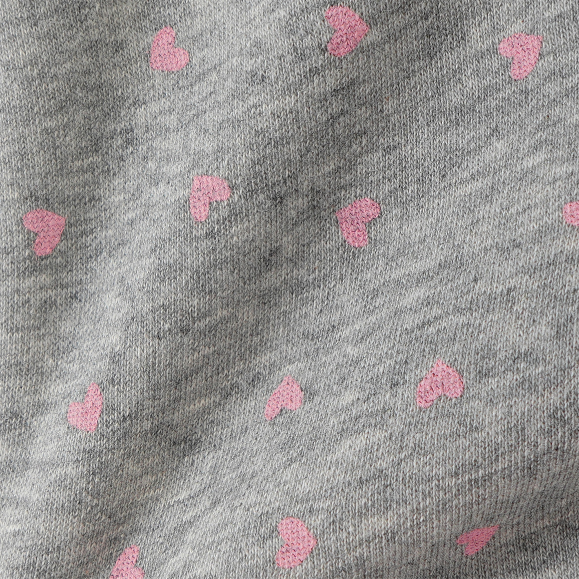 Baby Sweatleggings mit Herzchen-Allover