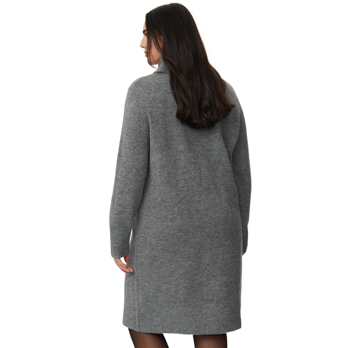 Damen Strickkleid mit Rollkragen