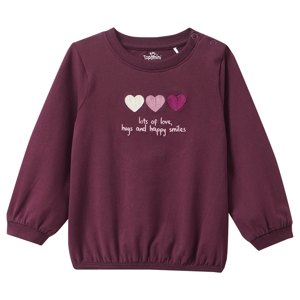 Baby-shirt met lange mouwen