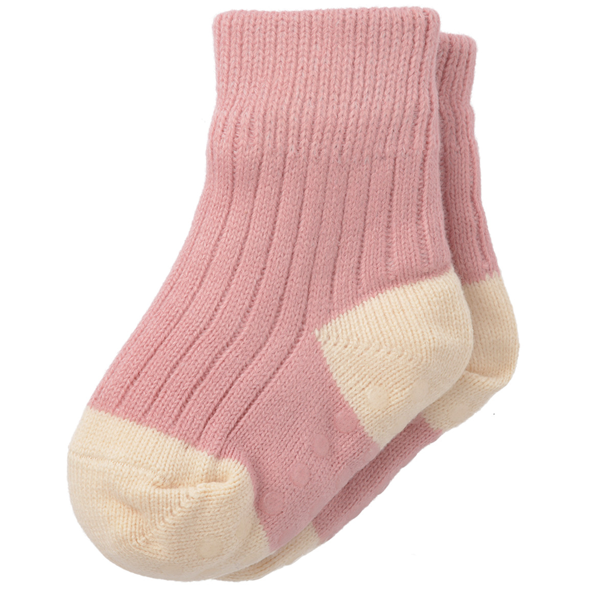 1 Paar Mädchen Stoppersocken mit Plüschfutter