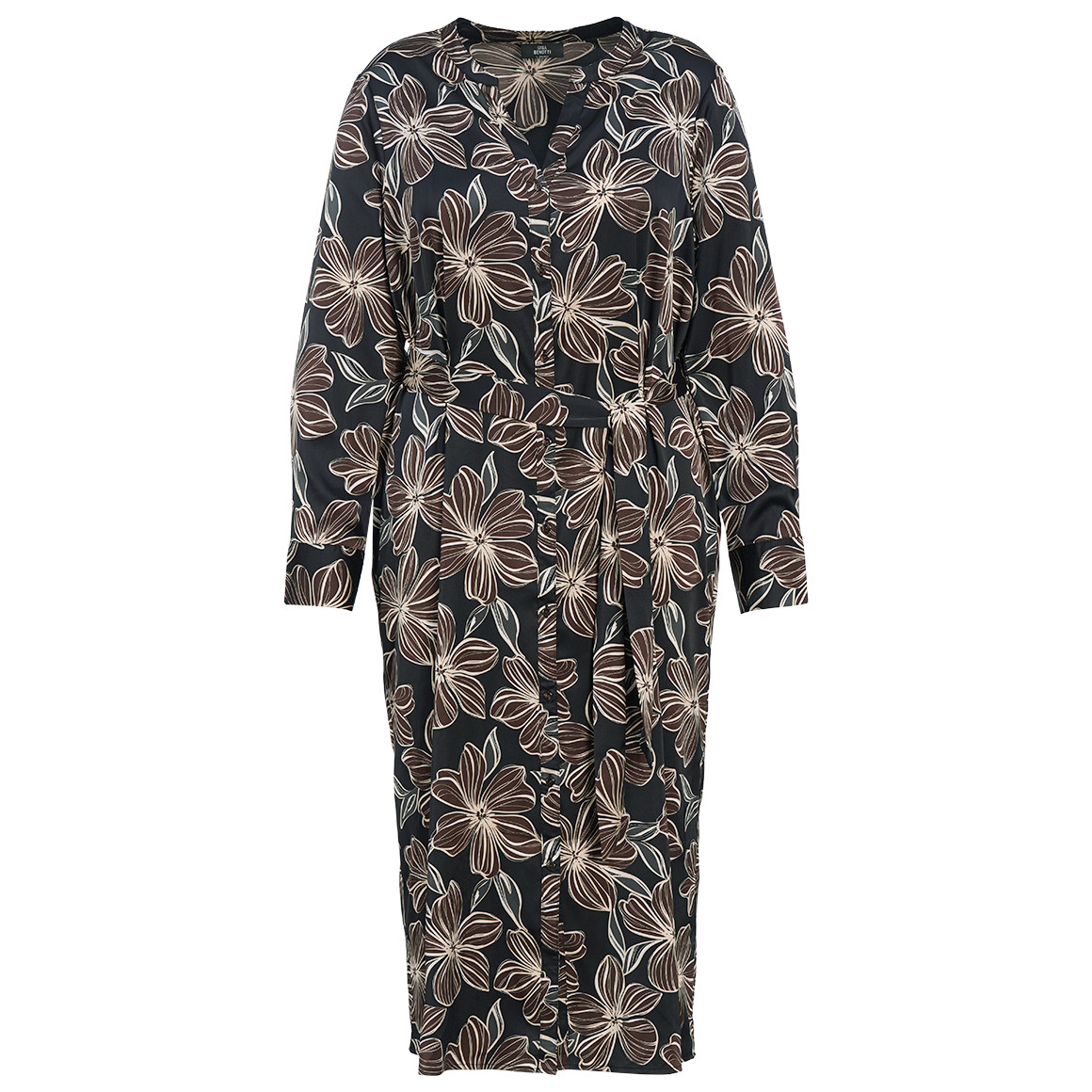 Damen Kleid mit Blumen-Muster
