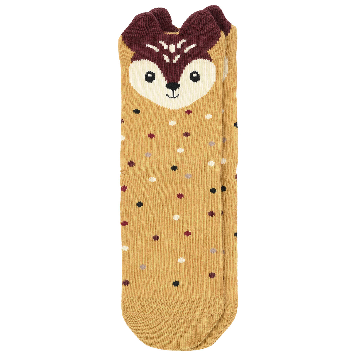 3 Paar Mädchen Socken mit Tiergesichtern