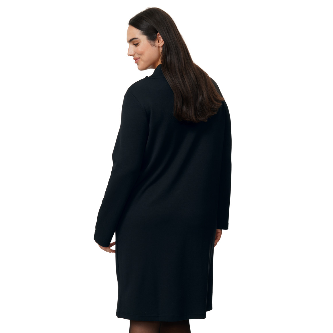 Damen Modal-Kleid mit Turtleneck