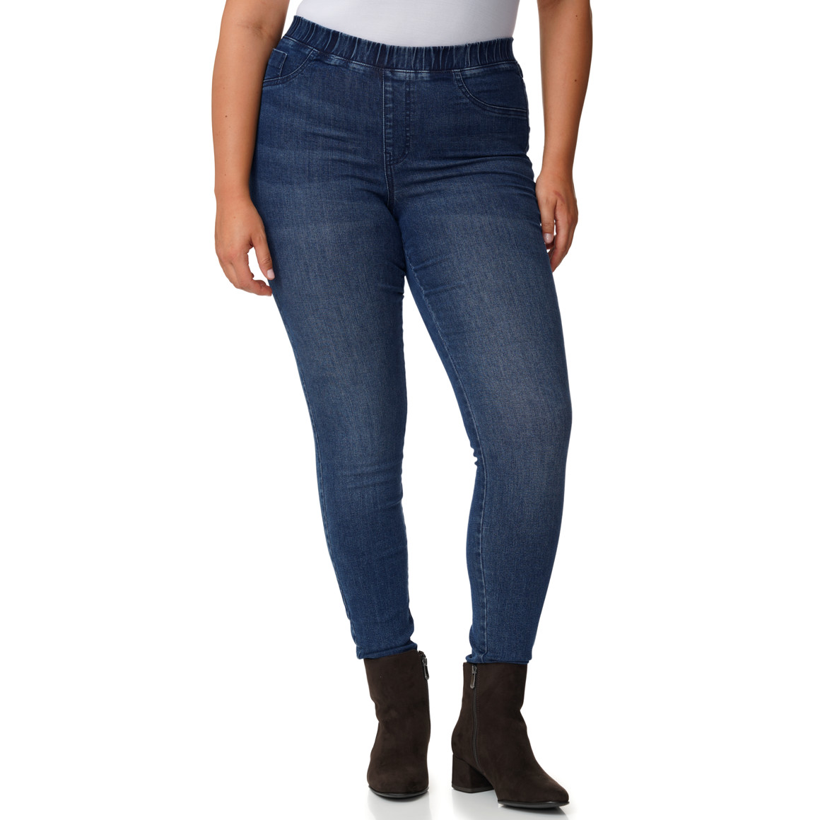 Damen Jeggings mit Elastikbund