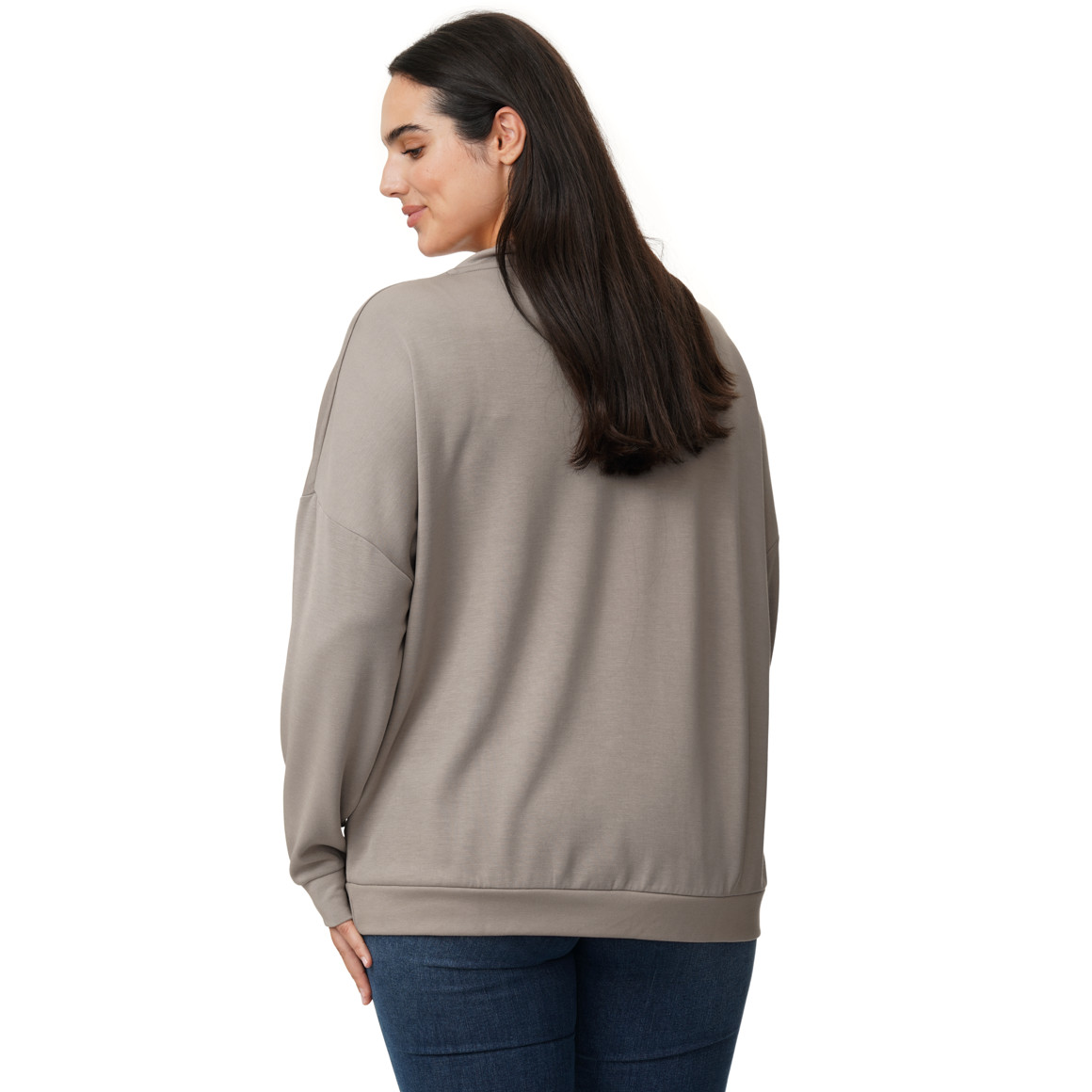 Damen Modal-Shirt mit Turtleneck