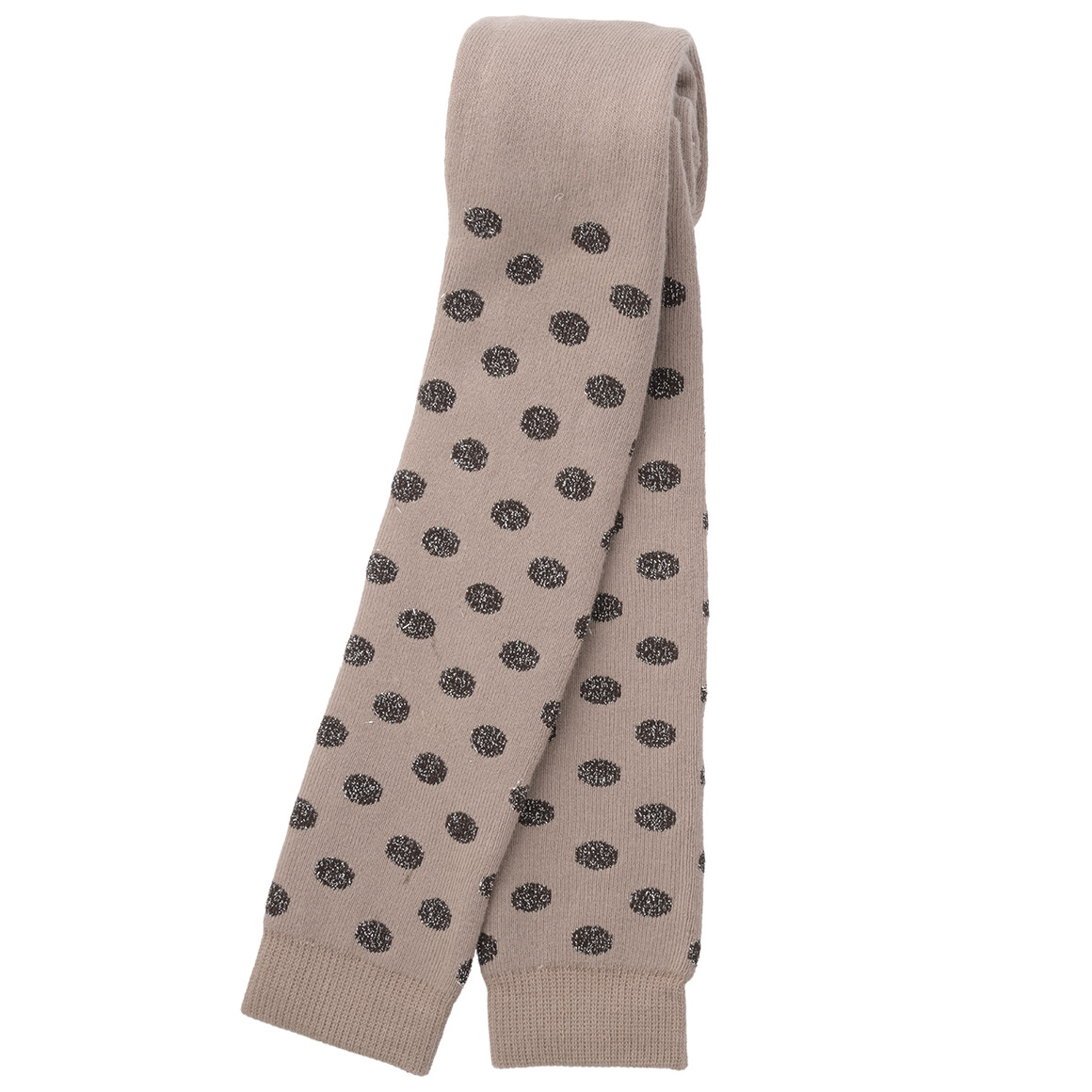 2 Mädchen Frottee-Leggings mit Effektgarn