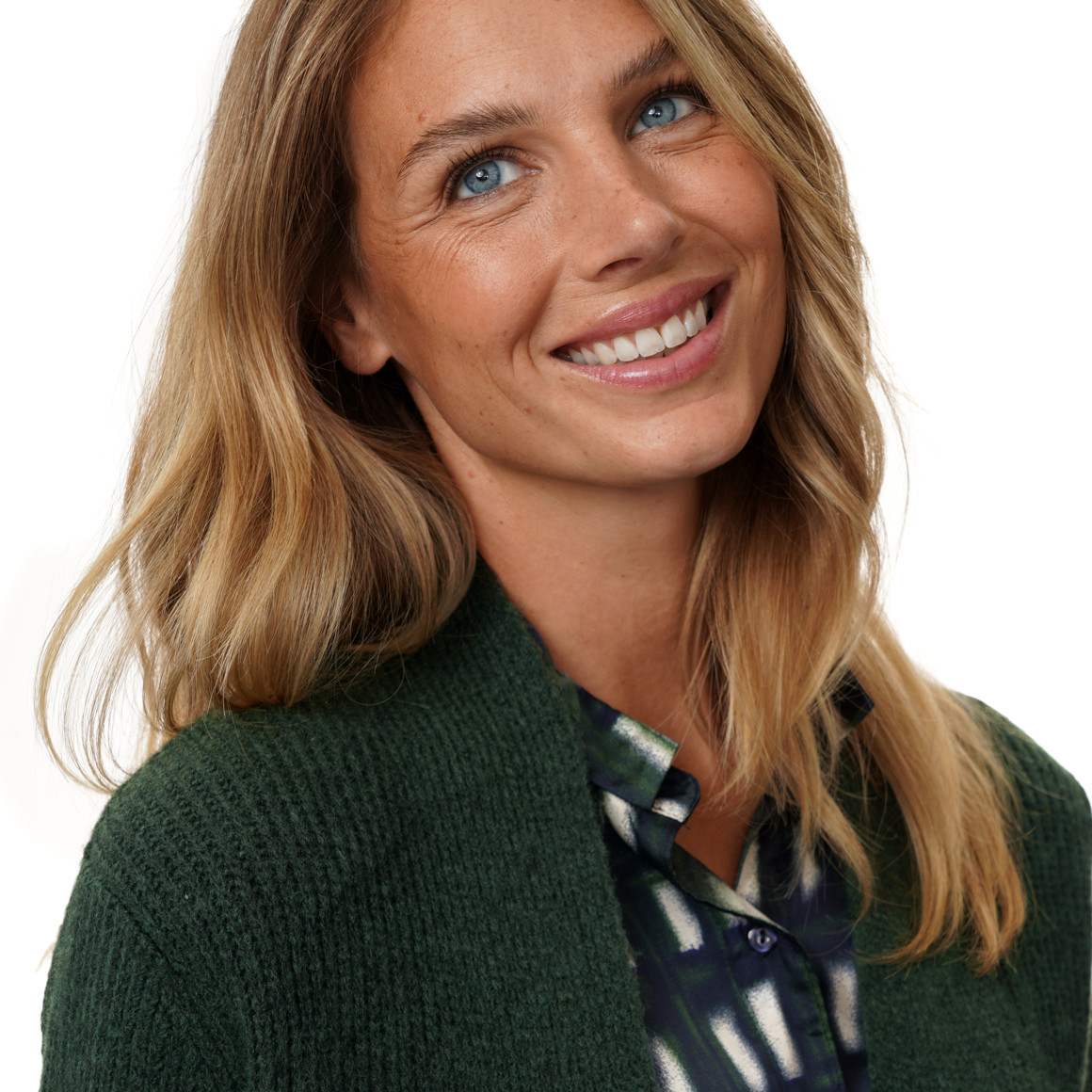 Damen Strickjacke im Long-Style