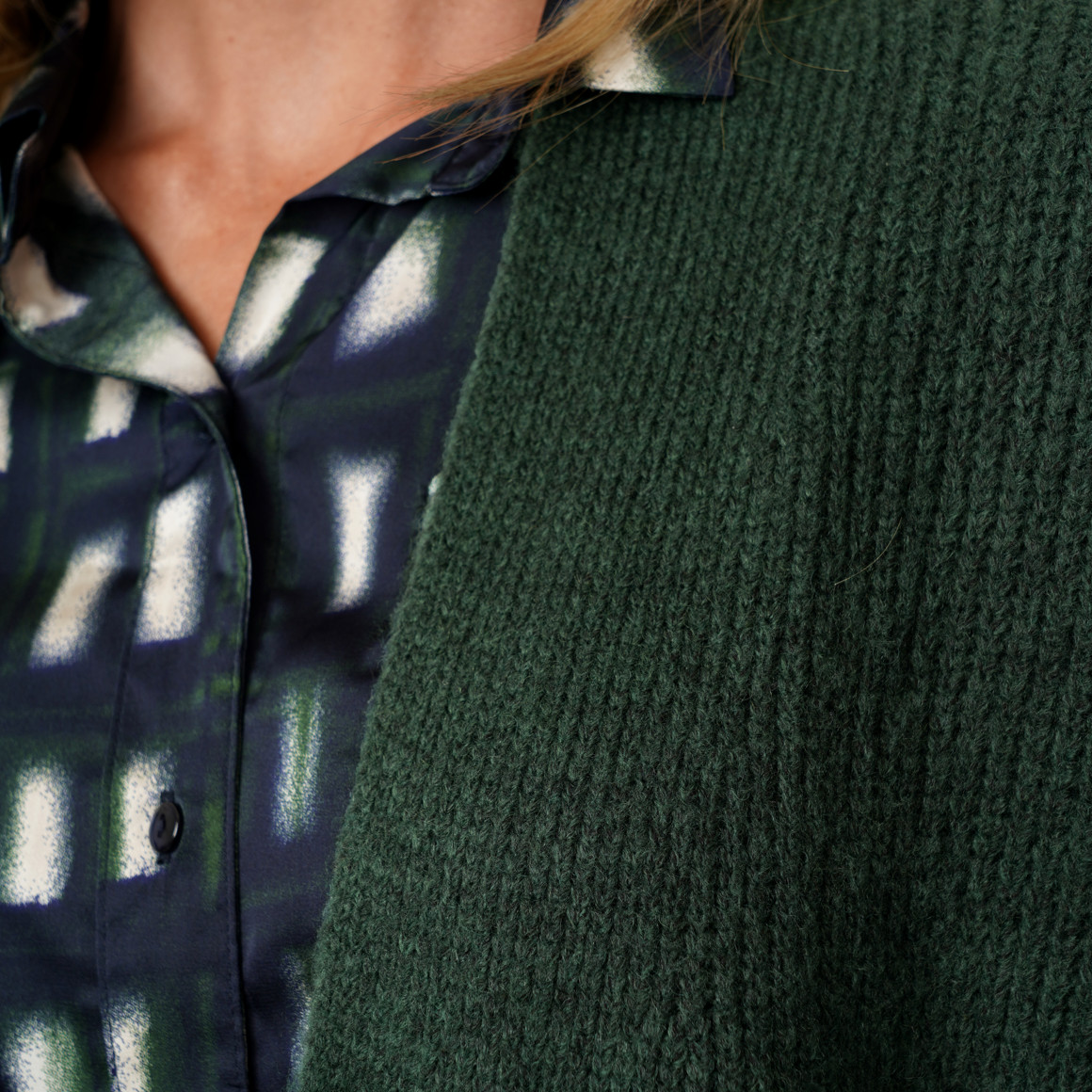 Damen Strickjacke im Long-Style