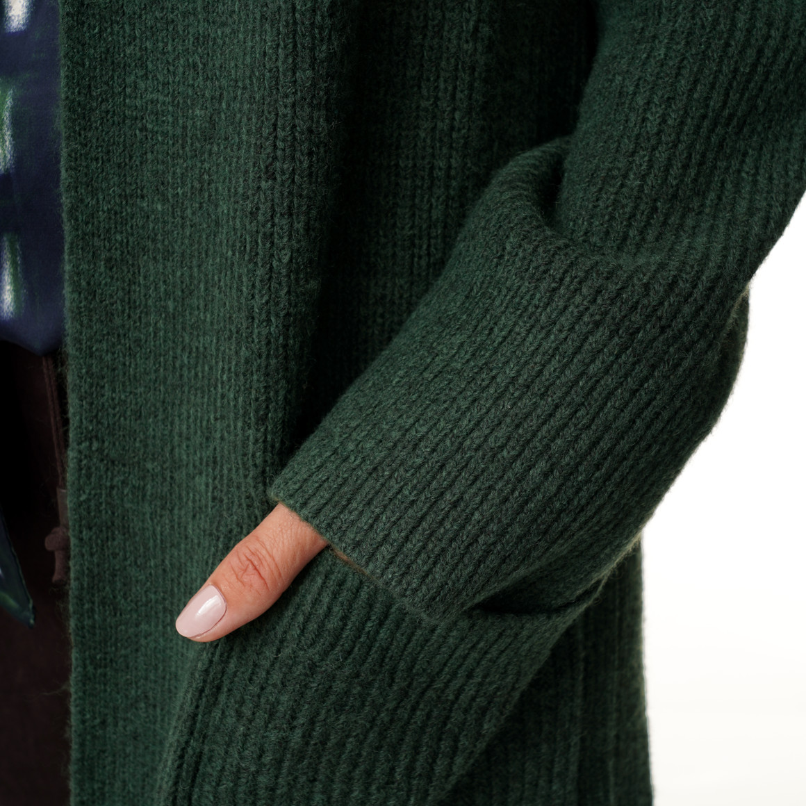 Damen Strickjacke im Long-Style
