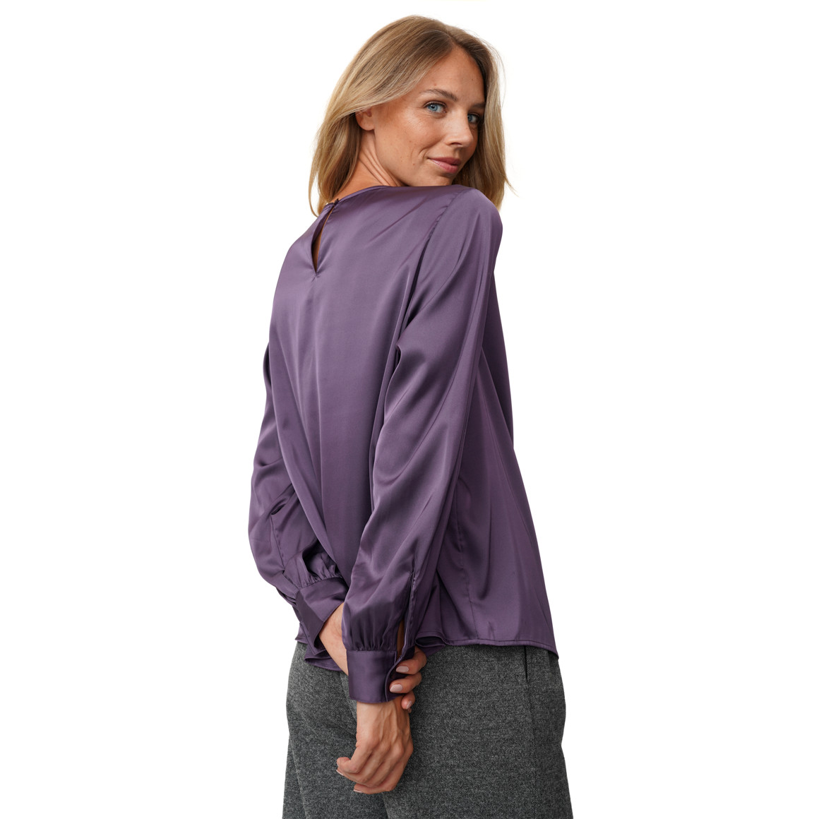 Damen Bluse mit Cut-Out