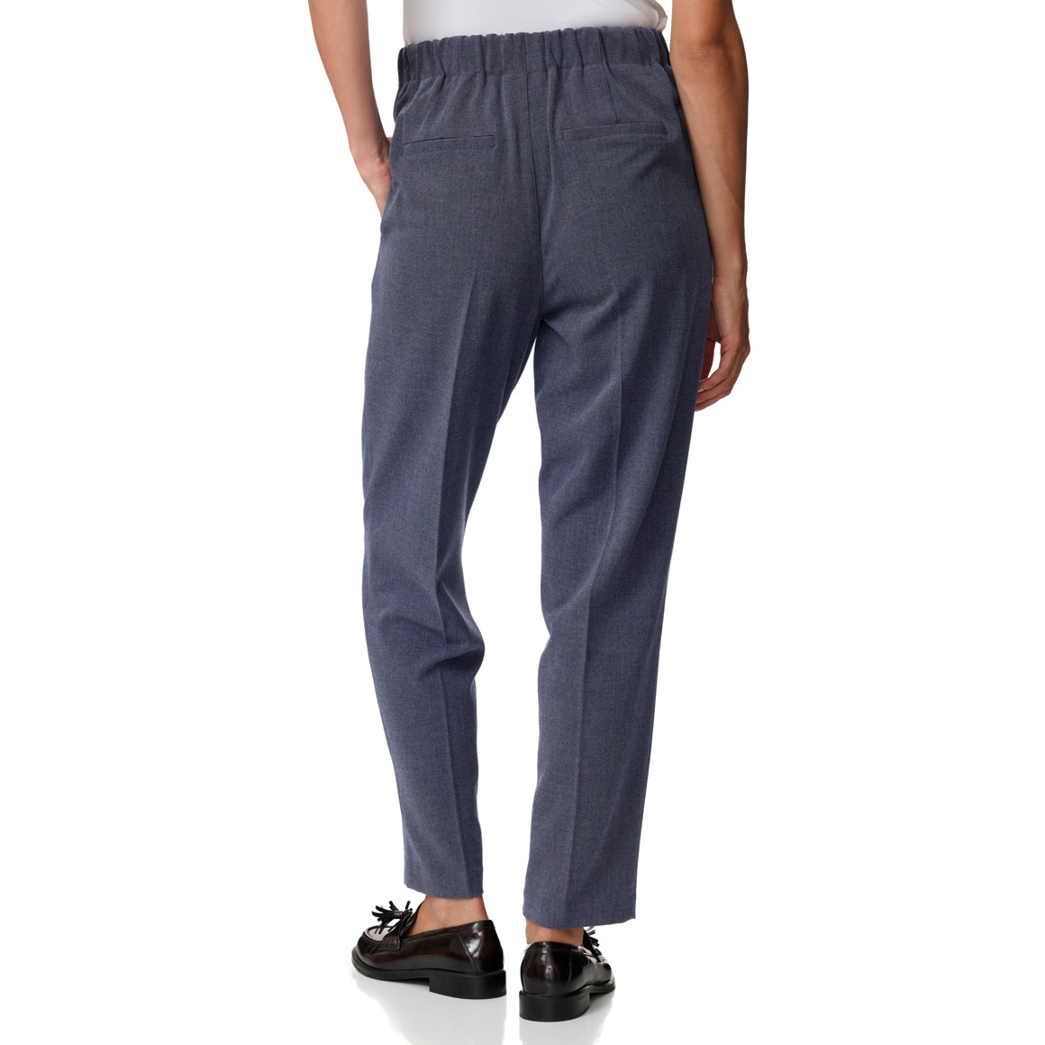 Damen Bundfaltenhose mit Bügelfalten