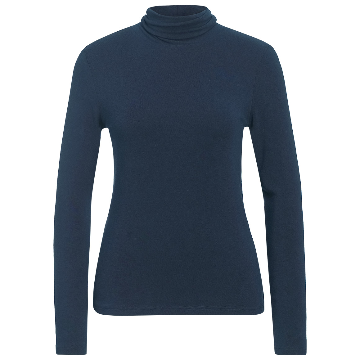 Damen Langarmshirt mit Rollkragen