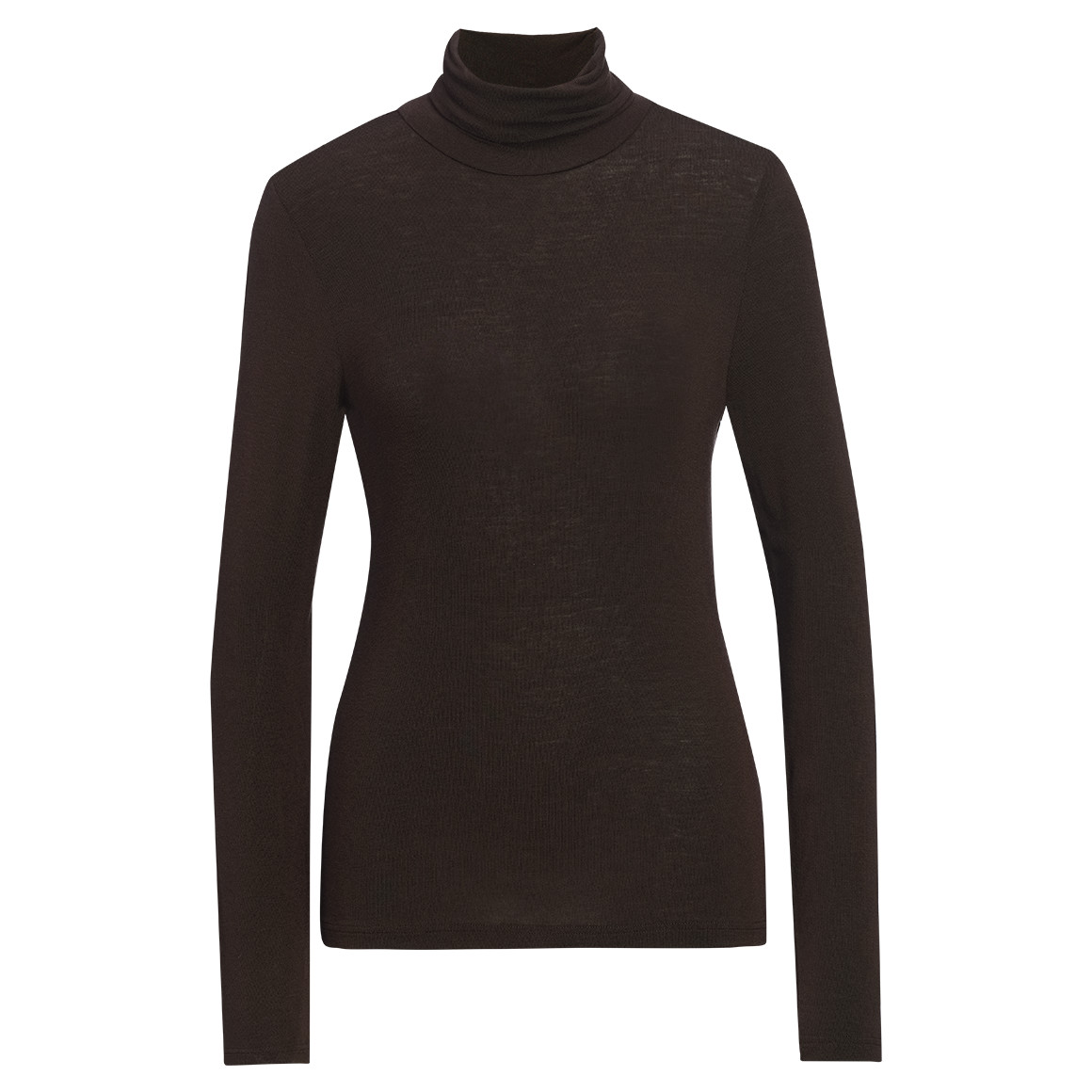 Damen Langarmshirt mit Rollkragen