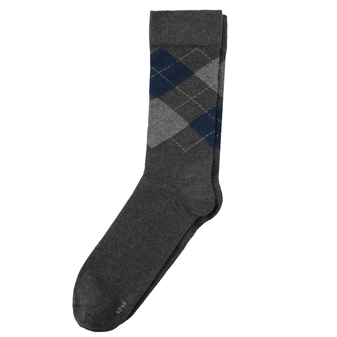 1 Paar Herren Socken mit Karo-Muster