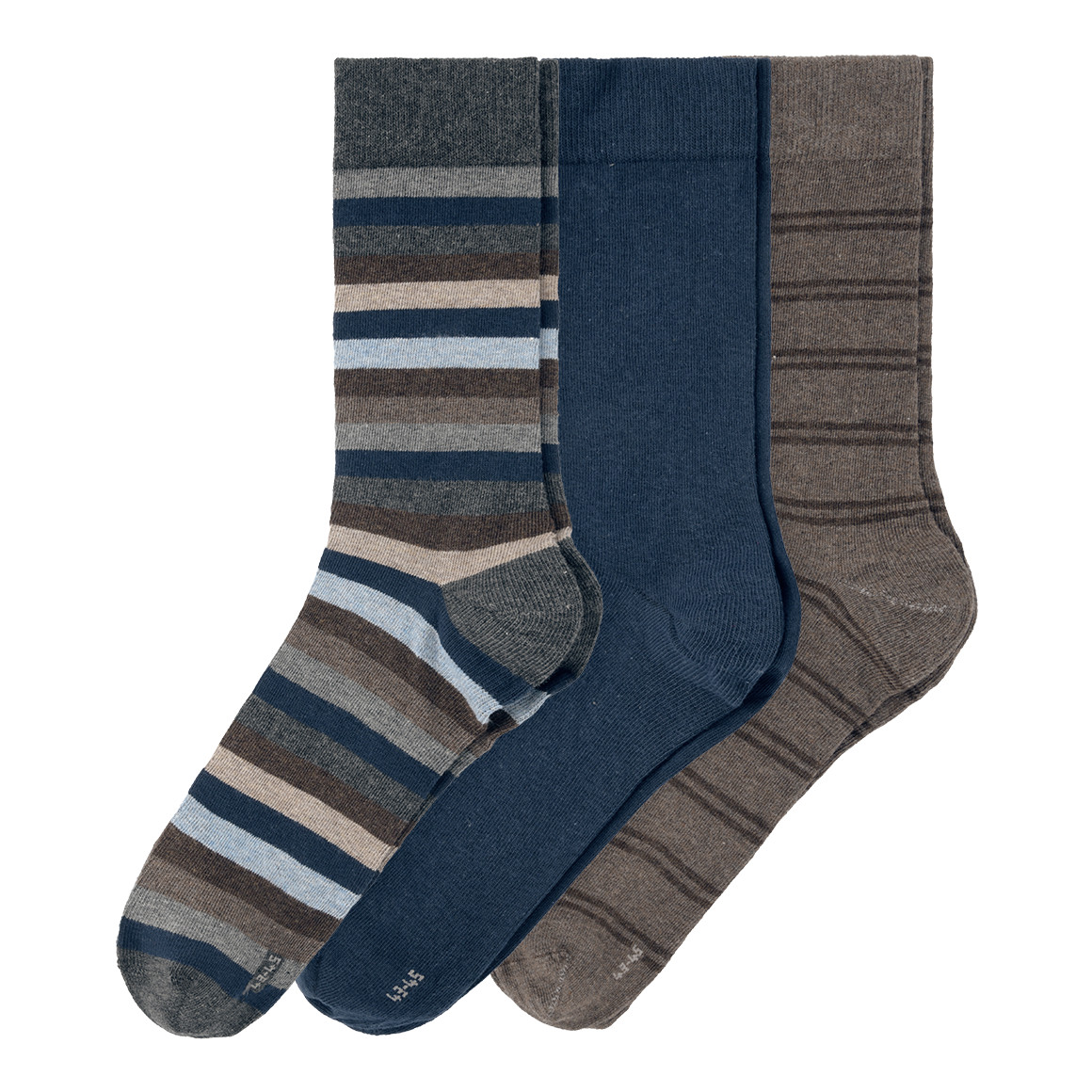 3 Paar Herren Socken im Muster-Mix