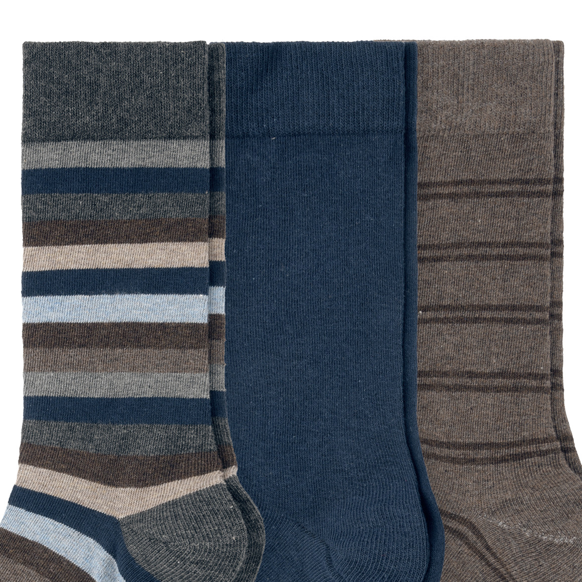 3 Paar Herren Socken im Muster-Mix