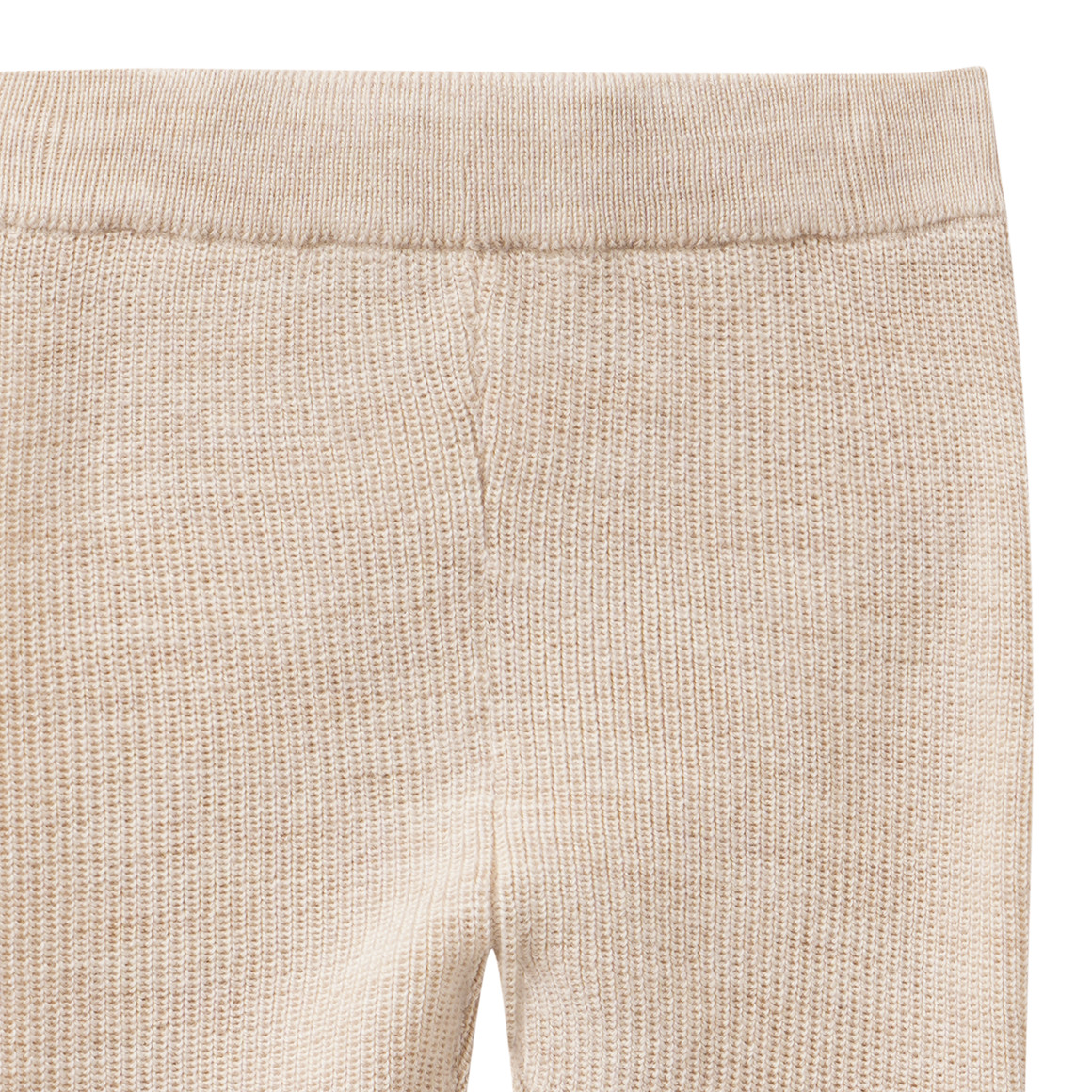 Baby Merino-Strickhose unifarben